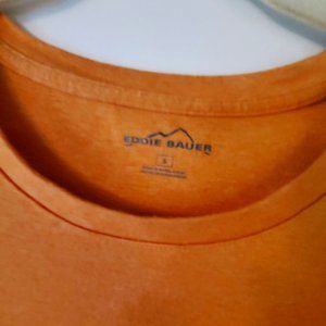 Eddie Bauer Long sleeve tee-Women's Orange heather